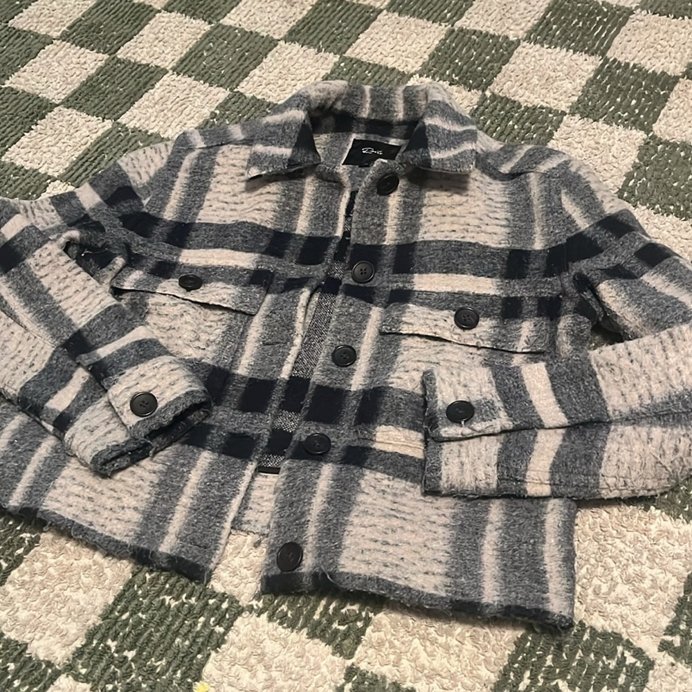 Rails Steffi Jacket Tan Pacific Check - Picture 3 of 6